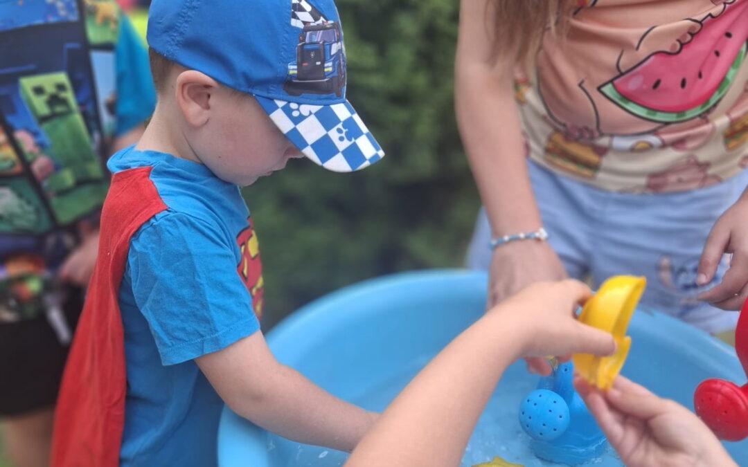 Zabawy wodą i piaskiem